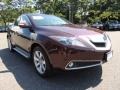 2010 Dark Cherry Pearl Acura ZDX AWD Technology  photo #33