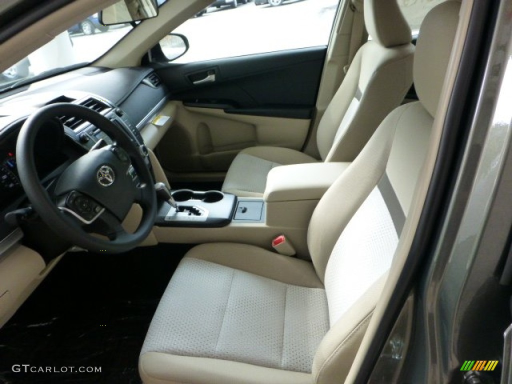 2012 Camry LE - Cypress Green Pearl / Ivory photo #8
