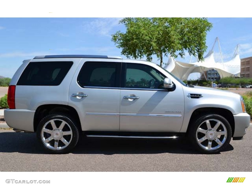 Silver Lining Metallic 2011 Cadillac Escalade Luxury AWD Exterior Photo #69549201