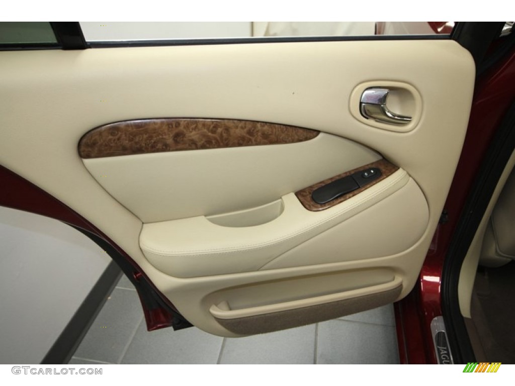 2006 S-Type 3.0 - Radiance Red Metallic / Champagne photo #29