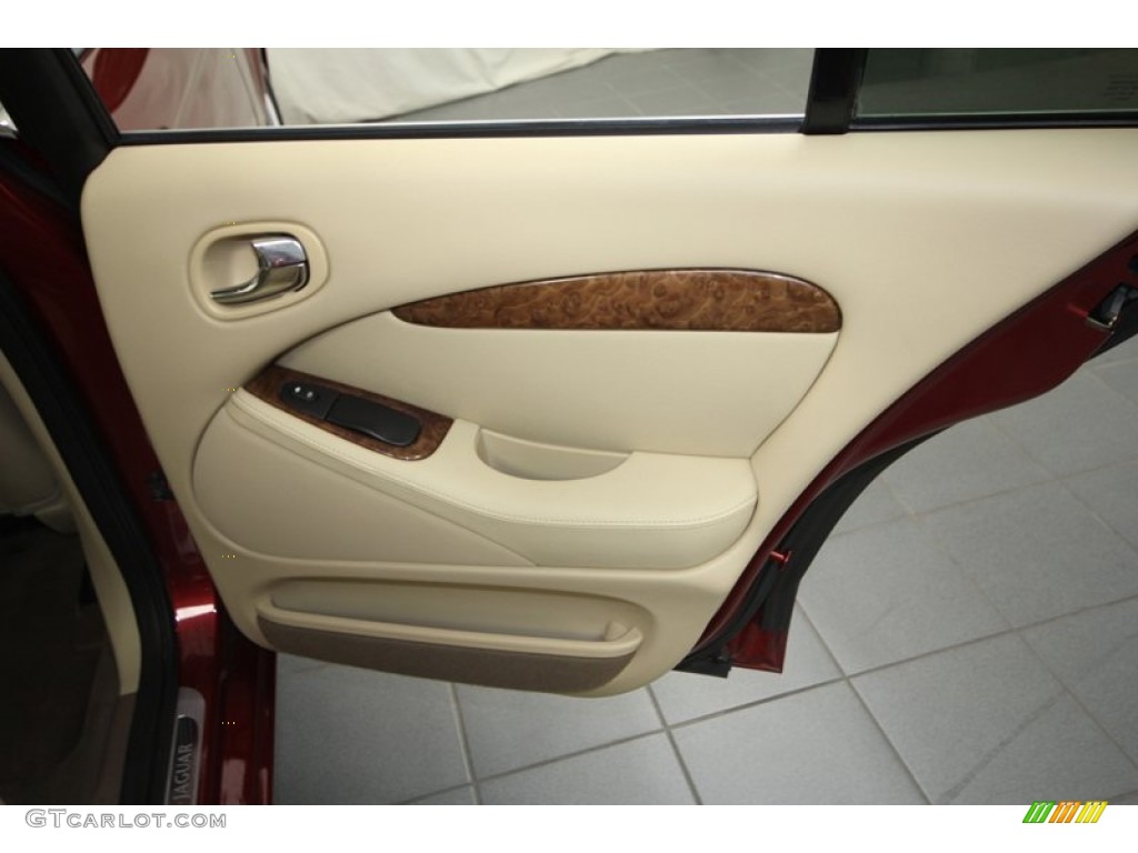 2006 S-Type 3.0 - Radiance Red Metallic / Champagne photo #38