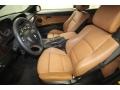 Saddle Brown Dakota Leather Front Seat Photo for 2010 BMW 3 Series #69550173