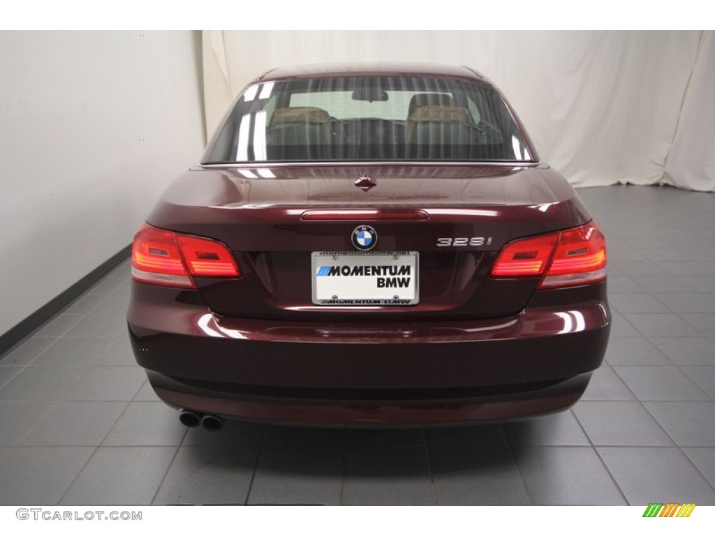 2010 3 Series 328i Convertible - Barbera Red Metallic / Saddle Brown Dakota Leather photo #12