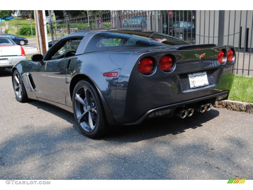 2011 Corvette Grand Sport Coupe - Cyber Gray Metallic / Ebony Black/Cashmere photo #4