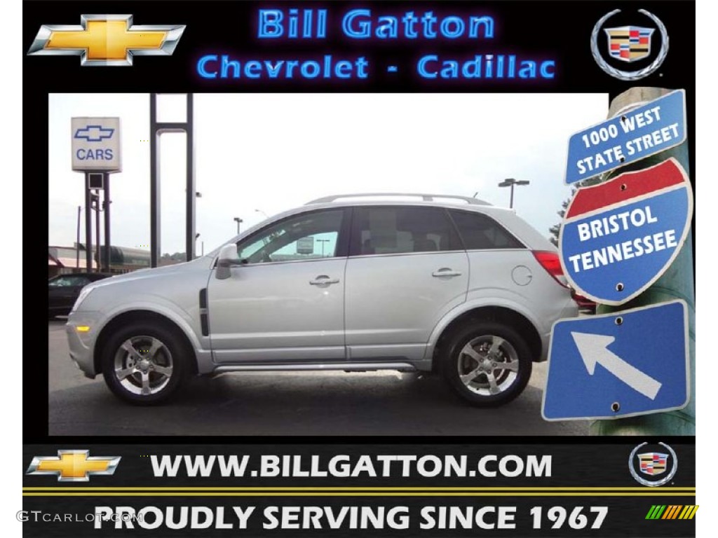 2012 Captiva Sport LT - Silver Ice Metallic / Black photo #1