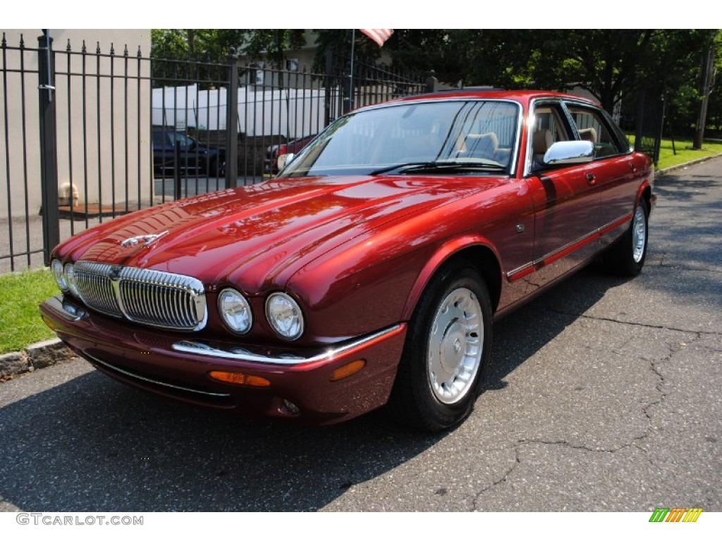 2000 Carnival Red Jaguar Xj Vanden Plas 69523403 Gtcarlot Com