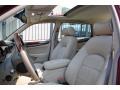 2000 Jaguar XJ Oatmeal Interior Front Seat Photo