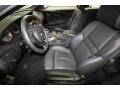 Black Merino Leather 2009 BMW M6 Convertible Interior Color