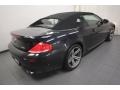 2009 Black Sapphire Metallic BMW M6 Convertible  photo #11