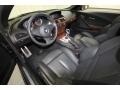 Black Merino Leather Interior Photo for 2009 BMW M6 #69551349
