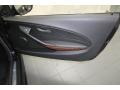 2009 BMW M6 Black Merino Leather Interior Door Panel Photo