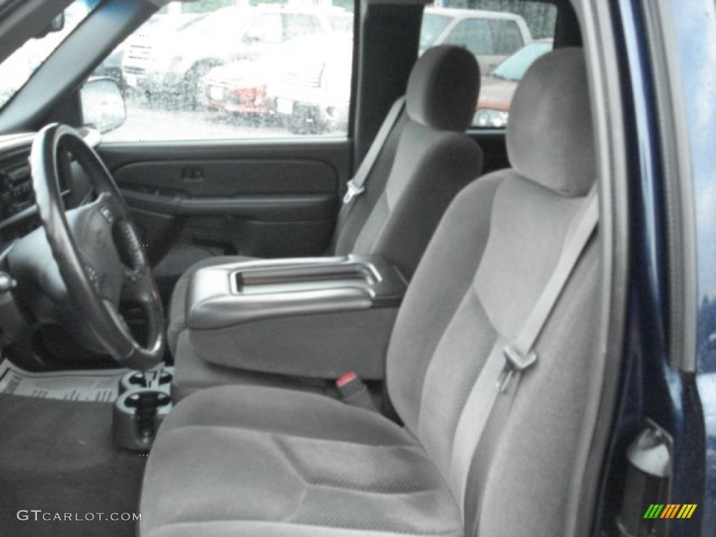2005 Silverado 1500 Z71 Extended Cab 4x4 - Dark Blue Metallic / Dark Charcoal photo #11