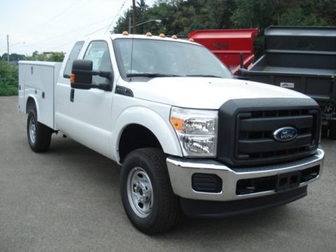 2012 Ford F350 Super Duty XL SuperCab 4x4 Commercial Data, Info and Specs
