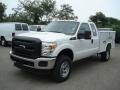 2012 Oxford White Ford F350 Super Duty XL SuperCab 4x4 Commercial  photo #4