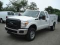 Oxford White - F350 Super Duty XL SuperCab 4x4 Commercial Photo No. 4