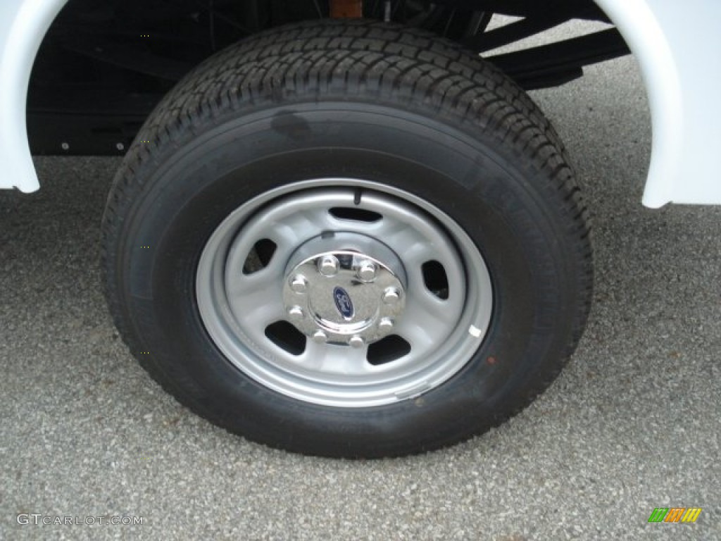 2012 Ford F350 Super Duty XL SuperCab 4x4 Commercial Wheel Photo #69551709