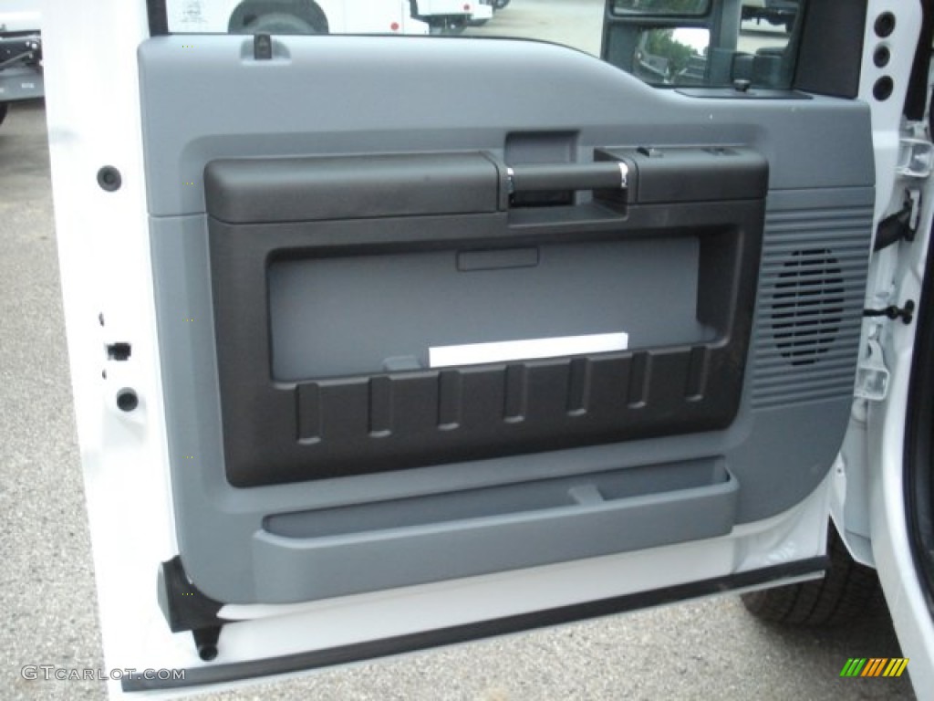 2012 Ford F350 Super Duty XL SuperCab 4x4 Commercial Steel Door Panel Photo #69551742