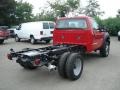 Vermillion Red 2012 Ford F550 Super Duty XL Regular Cab 4x4 Chassis Exterior