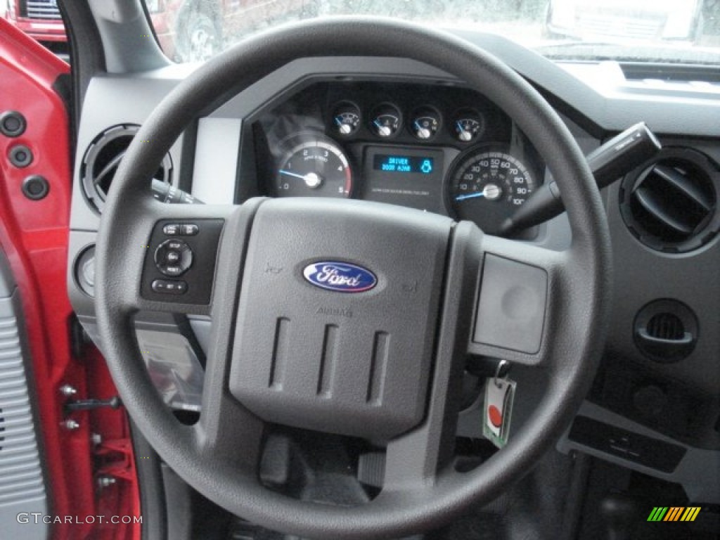 2012 Ford F550 Super Duty XL Regular Cab 4x4 Chassis Steering Wheel Photos