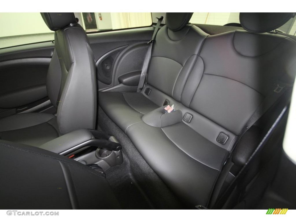 Carbon Black Interior 2013 Mini Cooper Hardtop Photo #69552402