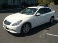 2011 Moonlight White Infiniti G 25 Journey Sedan  photo #3