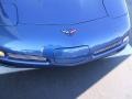 2002 Electron Blue Metallic Chevrolet Corvette Convertible  photo #7