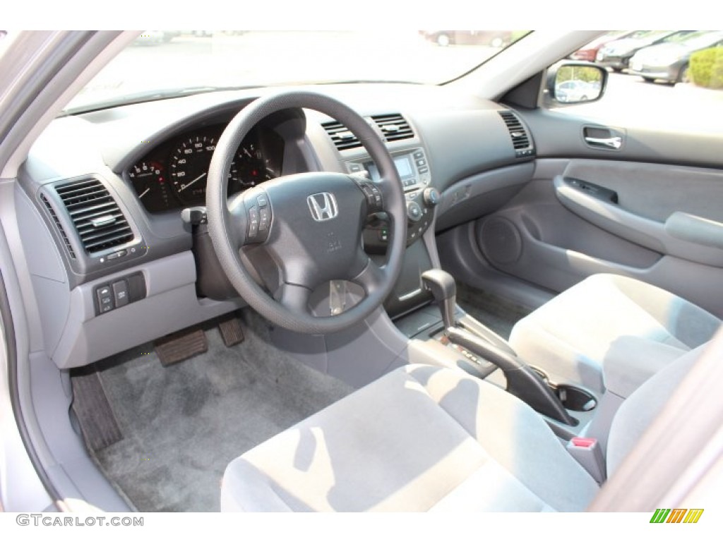 2006 Accord LX V6 Sedan - Alabaster Silver Metallic / Gray photo #10