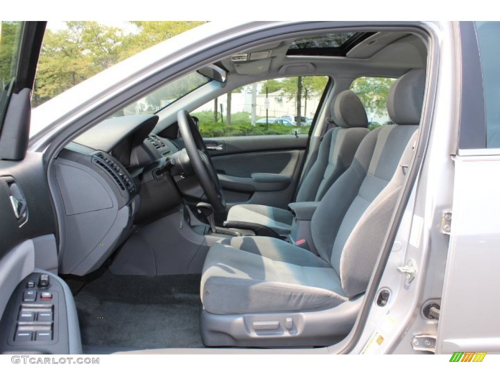 2006 Accord LX V6 Sedan - Alabaster Silver Metallic / Gray photo #11