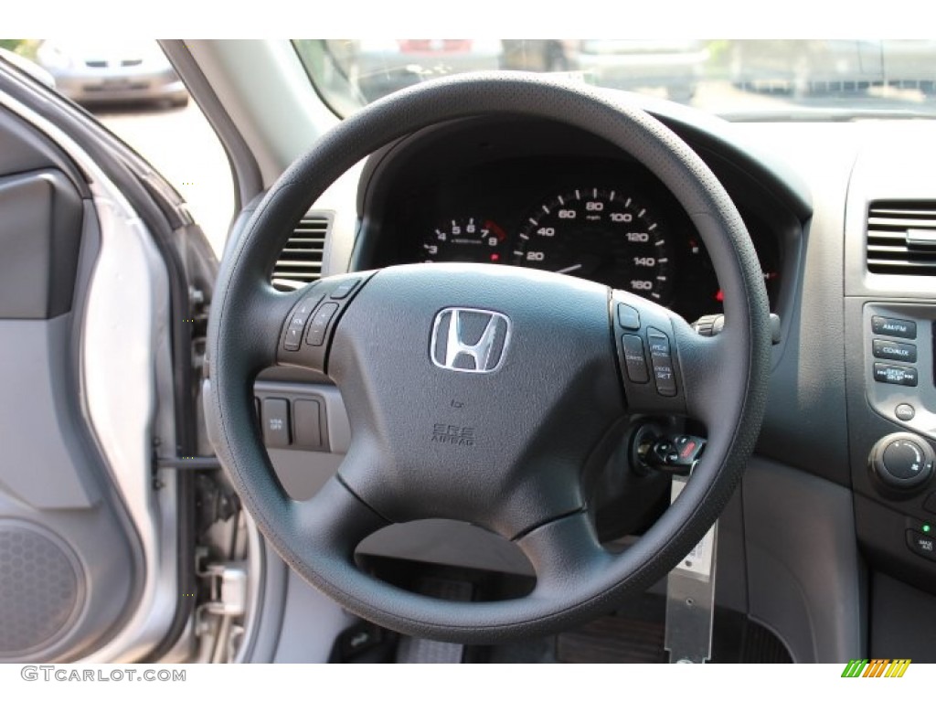 2006 Accord LX V6 Sedan - Alabaster Silver Metallic / Gray photo #15