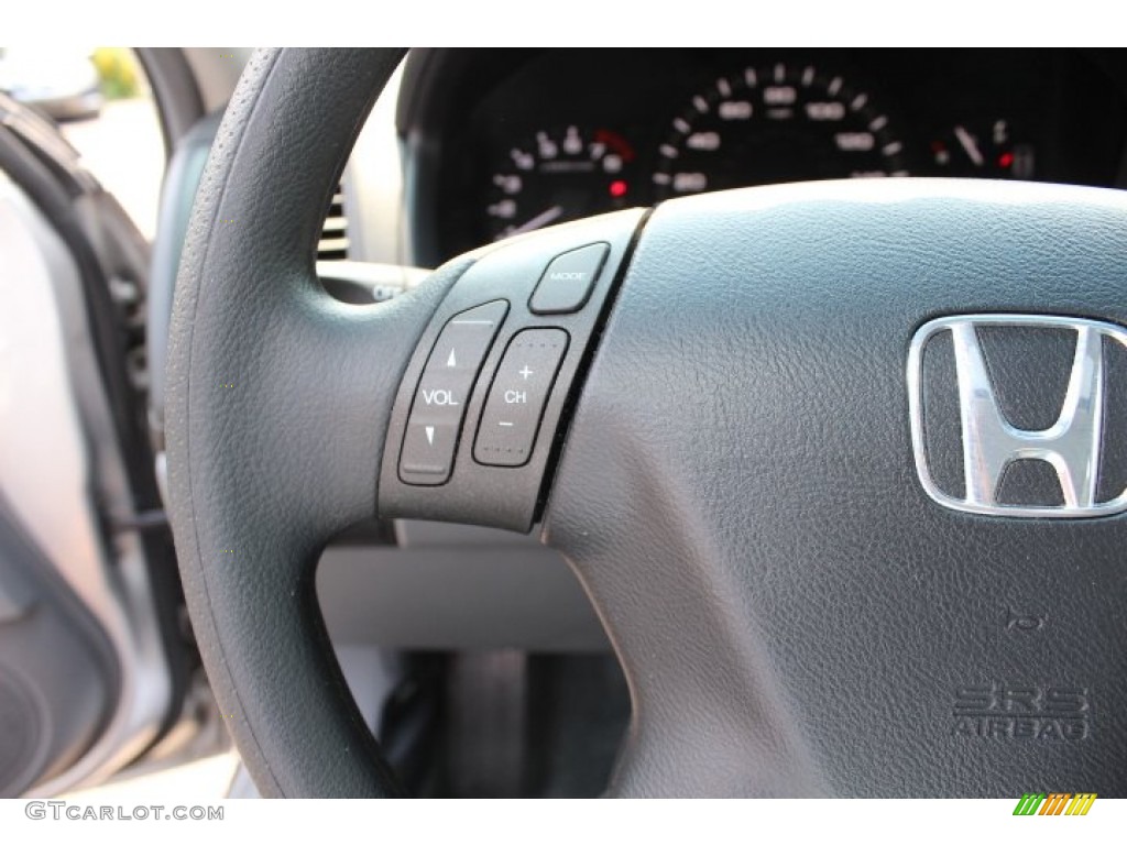 2006 Accord LX V6 Sedan - Alabaster Silver Metallic / Gray photo #16