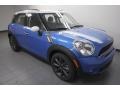 True Blue Metallic 2012 Mini Cooper S Countryman Exterior