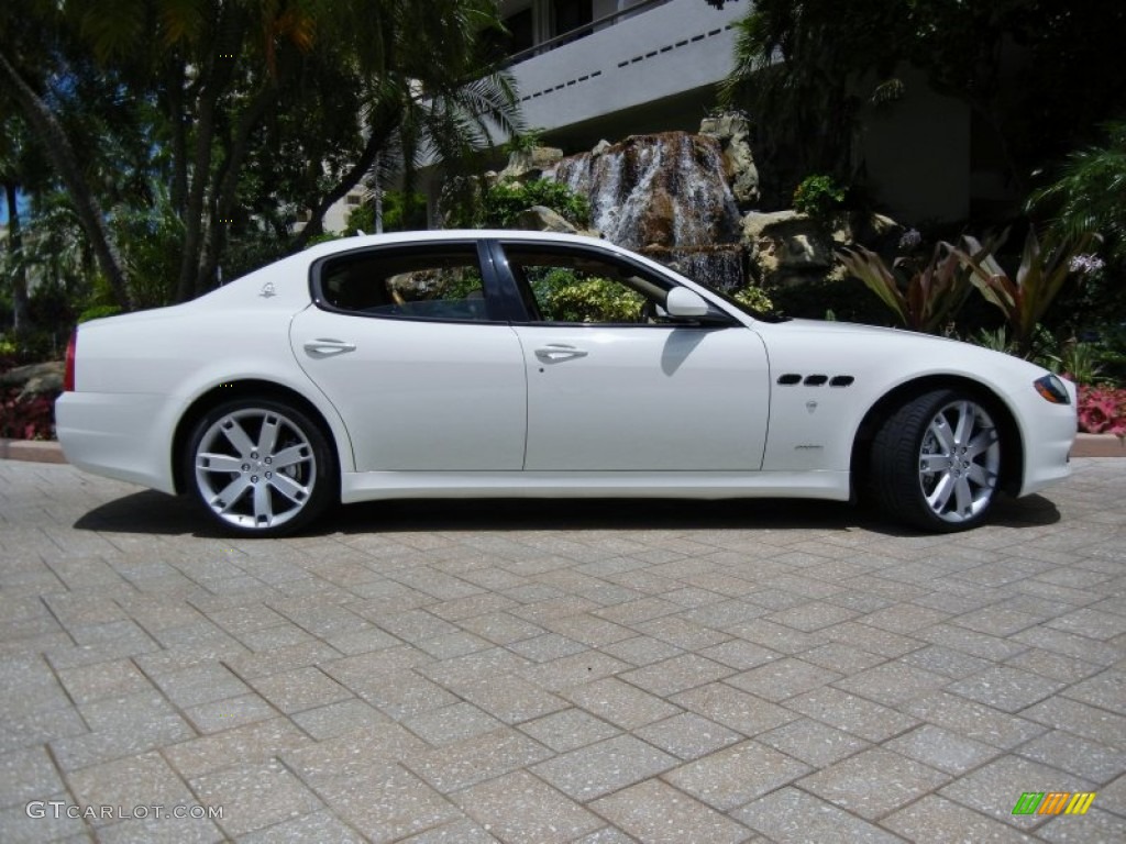 Bianco Eldorado (White) 2011 Maserati Quattroporte S Exterior Photo #69555159