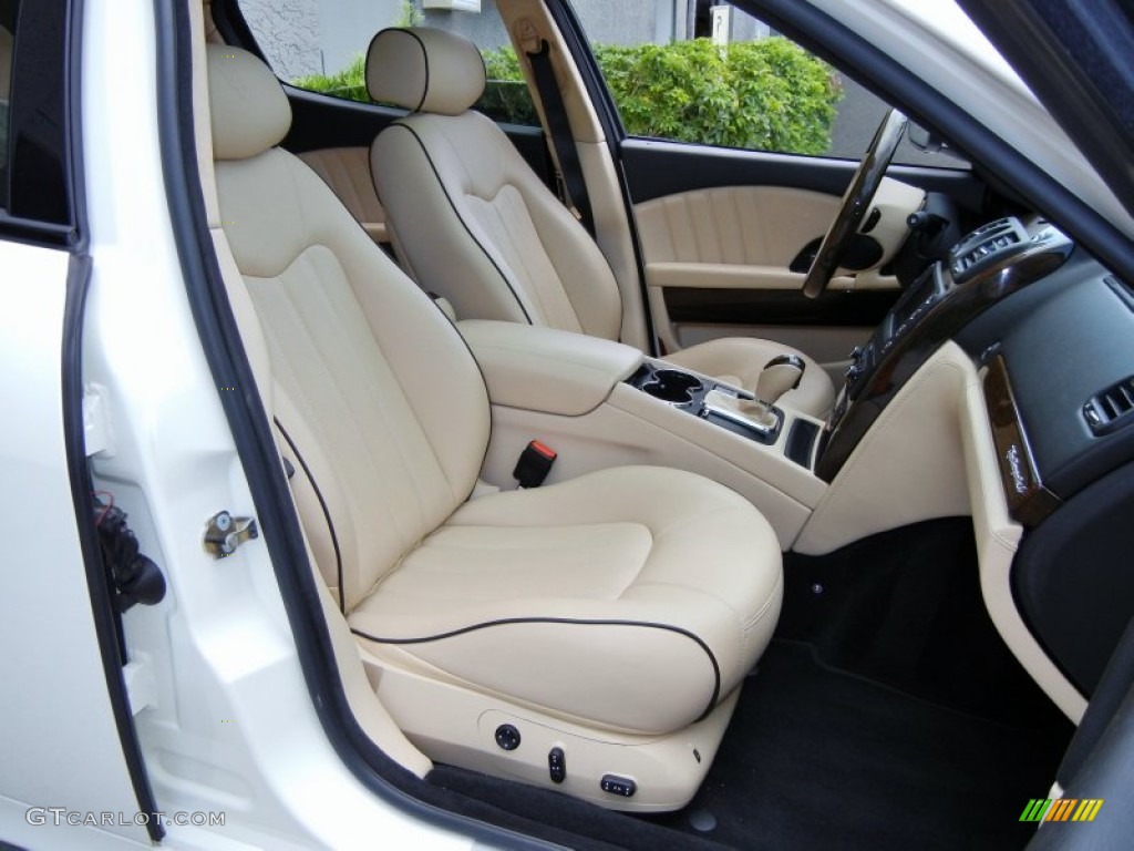 2011 Maserati Quattroporte S Front Seat Photo #69555309