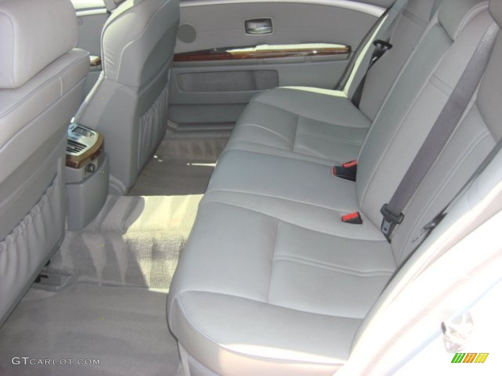 Basalt Grey/Flannel Grey Interior 2004 BMW 7 Series 745Li Sedan Photo #69555345