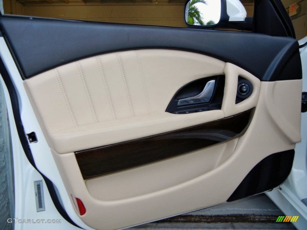 2011 Maserati Quattroporte S Sabbia Door Panel Photo #69555462