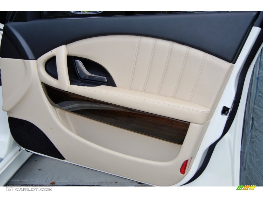2011 Maserati Quattroporte S Sabbia Door Panel Photo #69555471