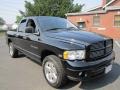 2004 Black Dodge Ram 1500 SLT Quad Cab 4x4  photo #12
