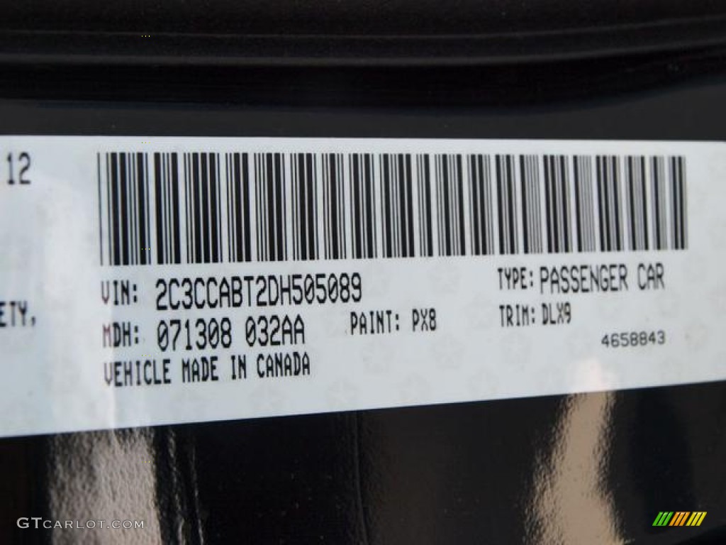2013 300 Color Code PX8 for Gloss Black Photo #69557658