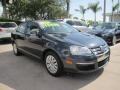 2010 Blue Graphite Metallic Volkswagen Jetta S Sedan  photo #7