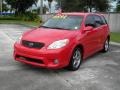 2006 Radiant Red Toyota Matrix XR  photo #7