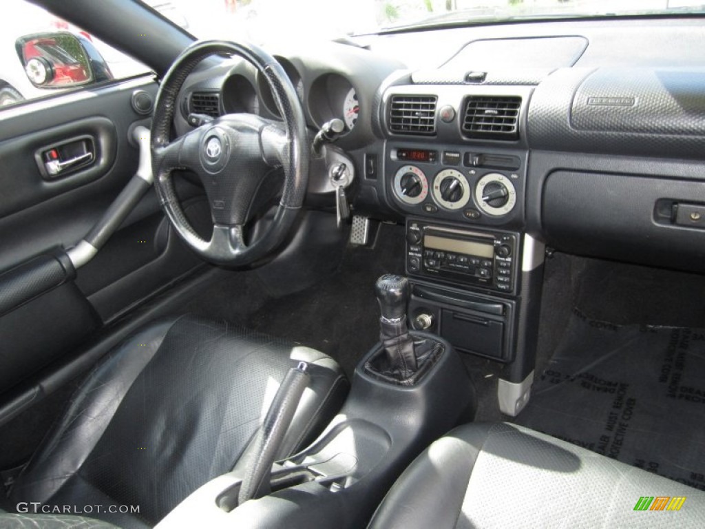 2001 MR2 Spyder Roadster - Black / Black photo #11