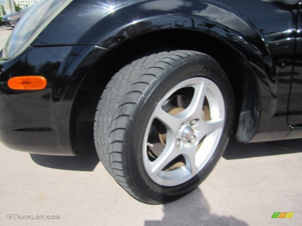 2001 MR2 Spyder Roadster - Black / Black photo #13