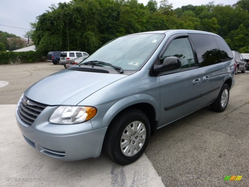 Butane Blue Pearl 2006 Chrysler Town & Country Standard Town & Country Model Exterior Photo #69558855