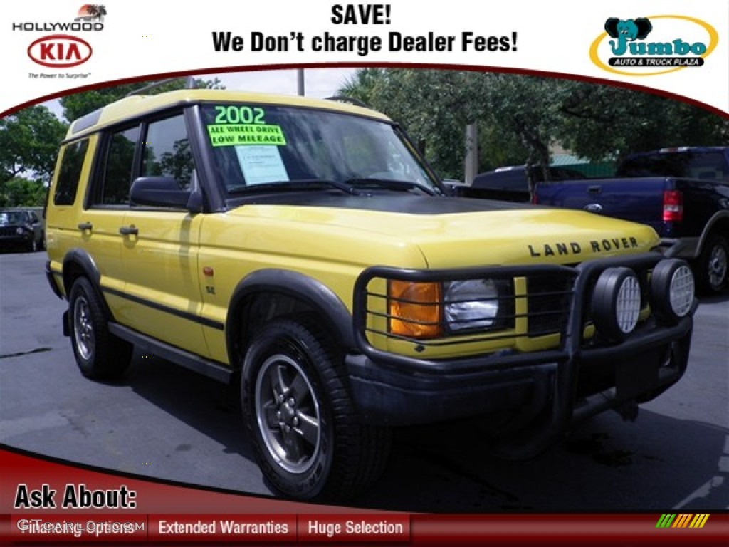 Borrego Yellow Land Rover Discovery II