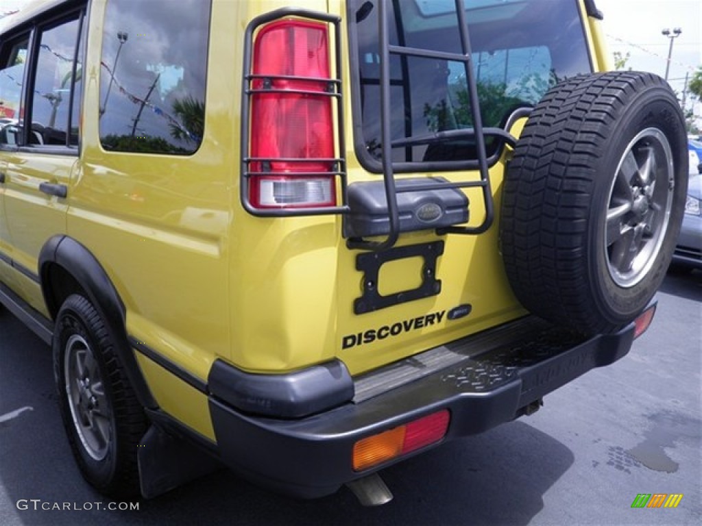 2002 Discovery II SE - Borrego Yellow / Black photo #12