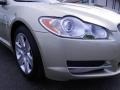 2009 Winter Gold Metallic Jaguar XF Luxury  photo #2