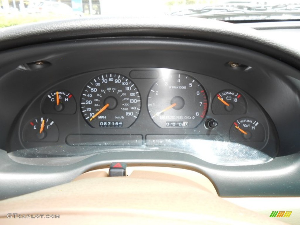 1997 Ford Mustang GT Coupe Gauges Photo #69559416