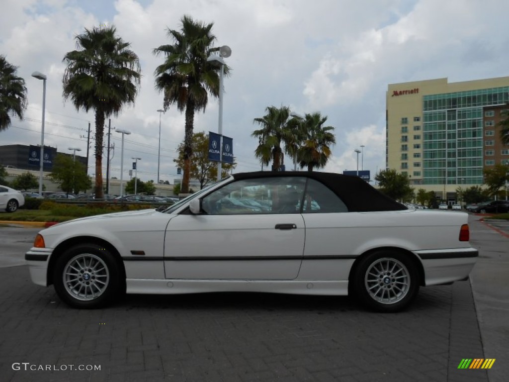 1996 3 Series 328i Convertible - Alpine White / Blue photo #5