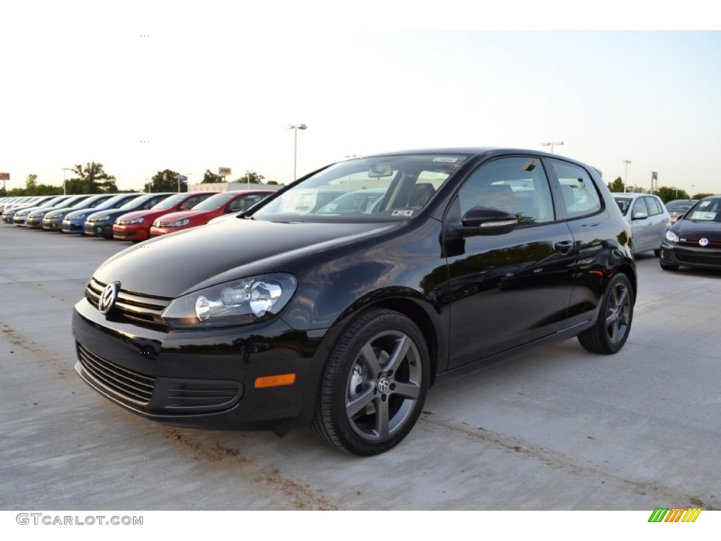 Black 2013 Volkswagen Golf 2 Door Exterior Photo #69560482