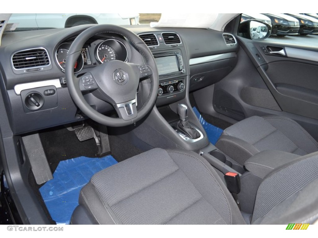 Titan Black Interior 2013 Volkswagen Golf 2 Door Photo #69560517